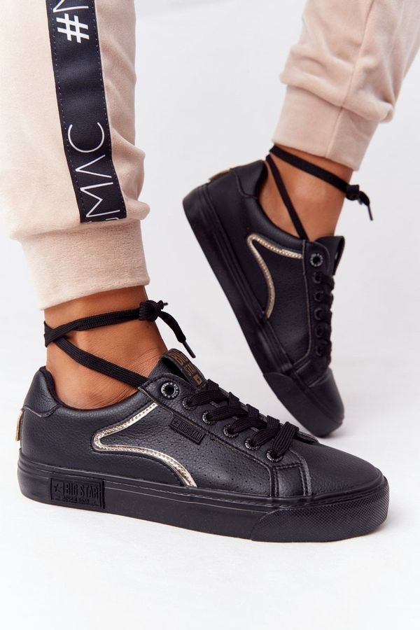 BIG STAR SHOES Дамски маратонки BIG STAR SHOES Black-Silver