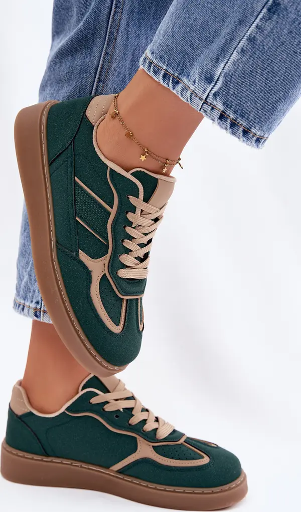 Boto Дамски маратонки Boto Low зелени