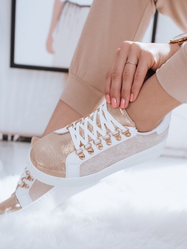 DStreet Дамски маратонки MISS beige Dstreet