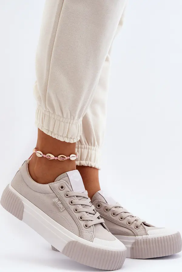 Lee Cooper Дамски маратонки на дебела подметка Lee Cooper