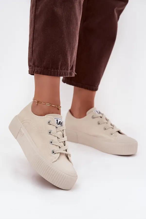 Lee Дамски маратонки на платформа LEE ISLA C WOMEN LOW