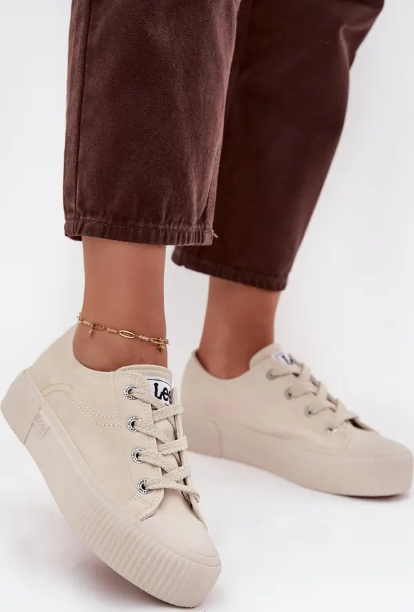 Lee Дамски маратонки на платформа LEE ISLA C WOMEN LOW