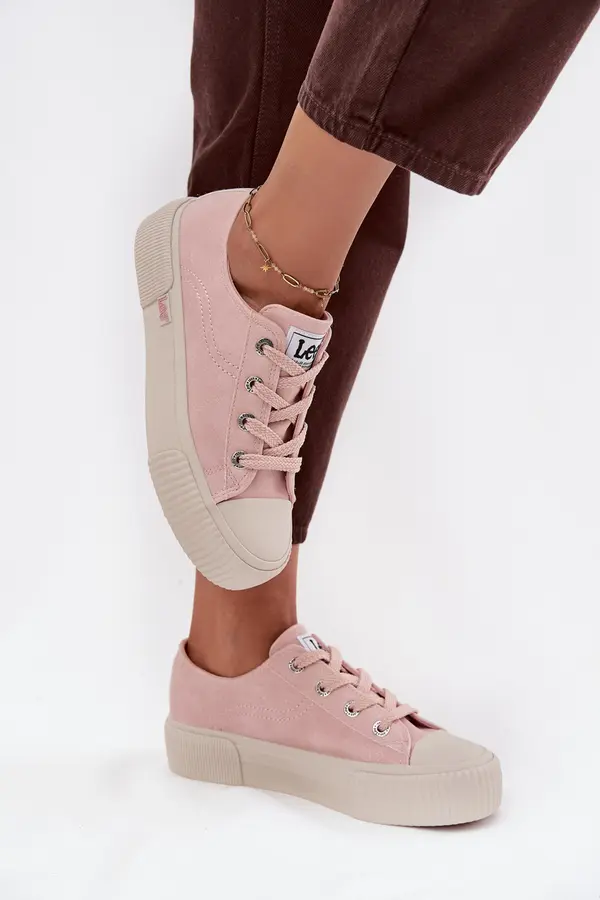 Lee Дамски маратонки на платформа LEE ISLA C WOMEN LOW