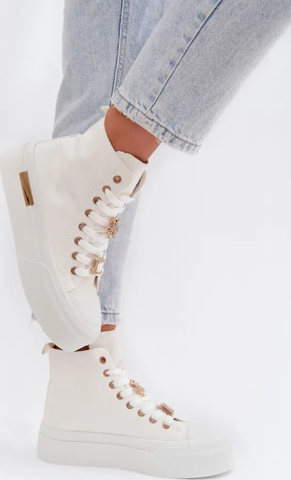 Boto Дамски маратонки на платформа с декоративни елементи