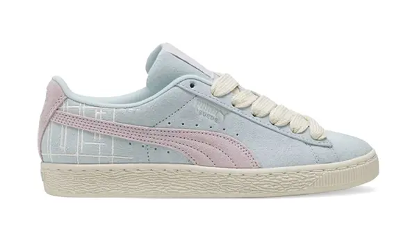 Puma Дамски маратонки Puma Suede Brand Love II сини