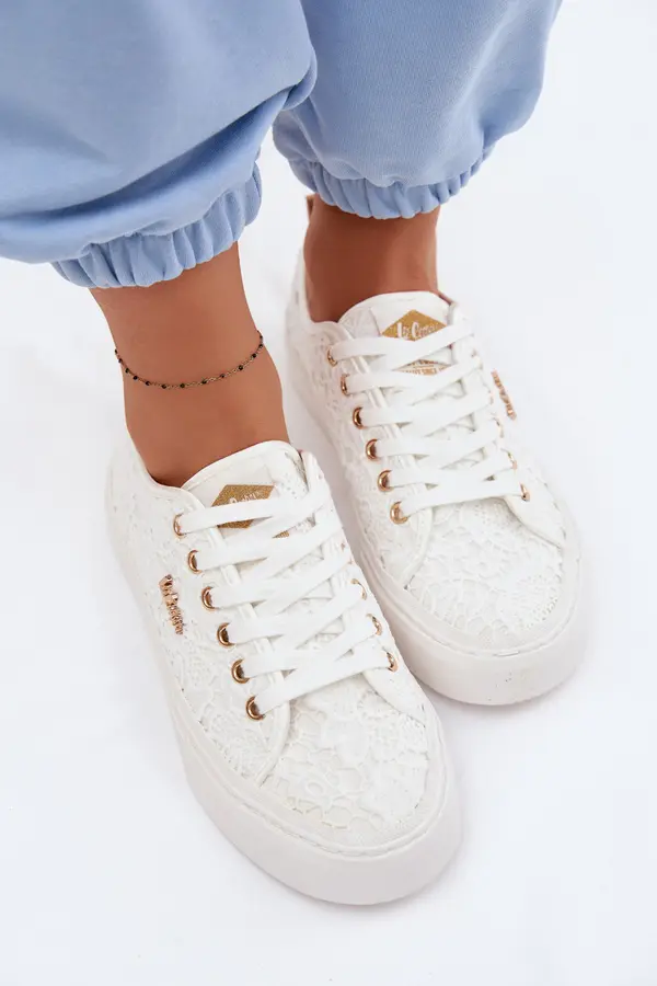 Lee Cooper Дамски маратонки с връзки Lee Cooper