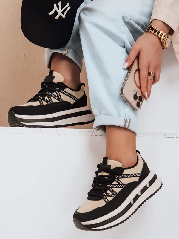 DStreet Дамски маратонки ZENSHO черни