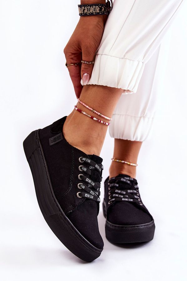BIG STAR SHOES Дамски маратонки. BIG STAR SHOES Black