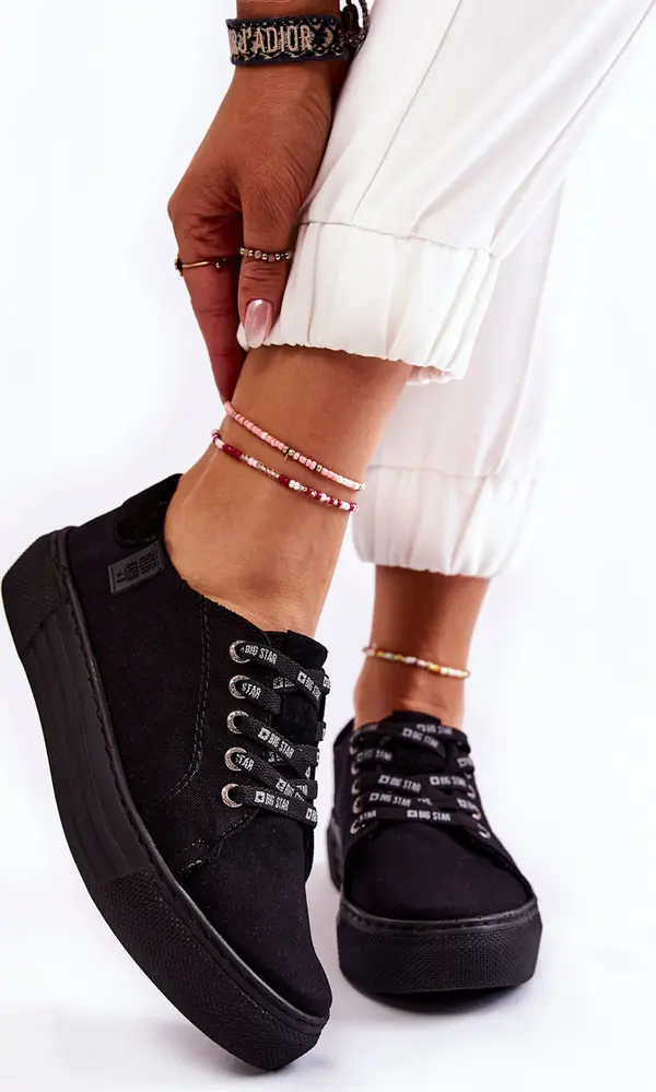 BIG STAR SHOES Дамски маратонки. BIG STAR SHOES Black