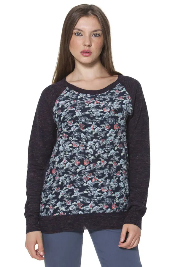 Fred Perry Дамски многоцветен пуловер FRED PERRY