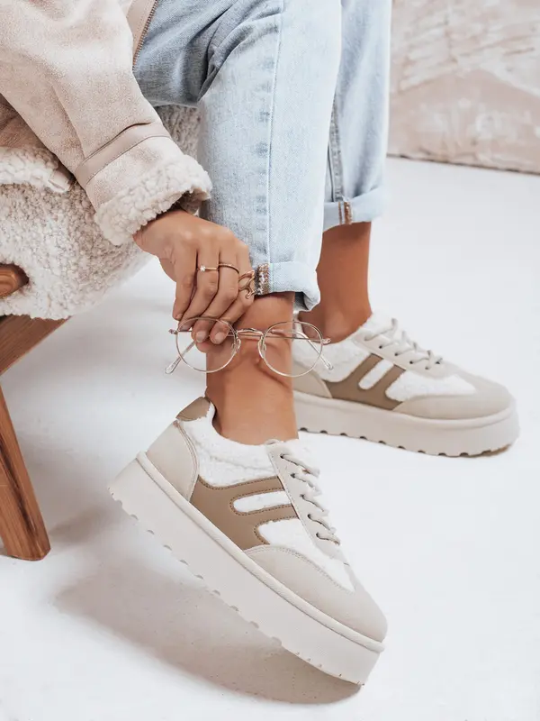 DStreet Дамски ниски маратонки на платформа