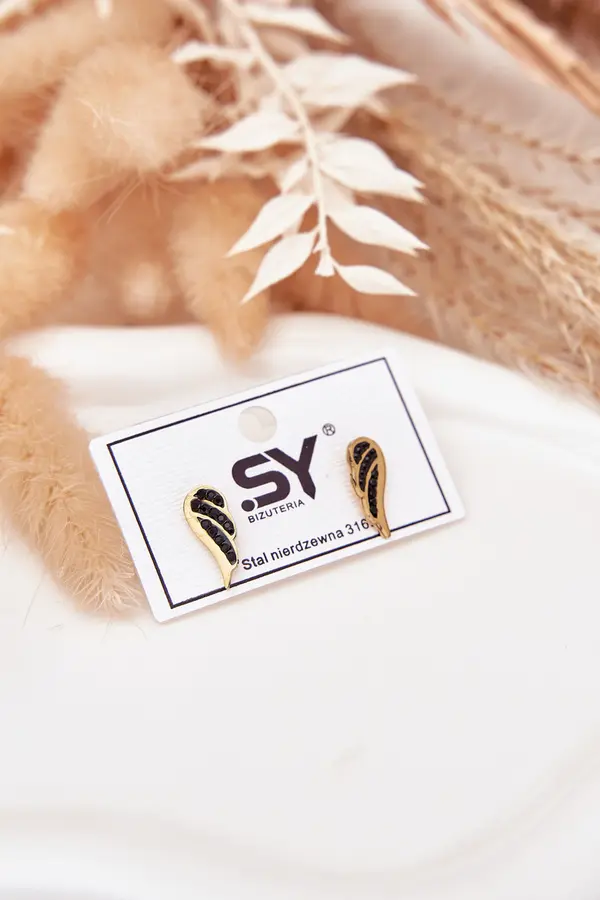 Boto Дамски обеци Boto златни крилца