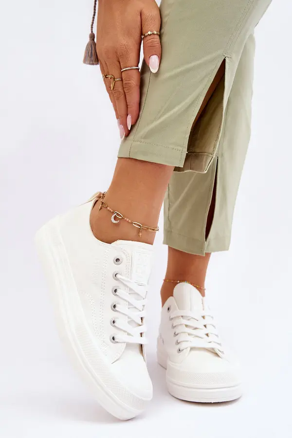 BIG STAR SHOES Дамски обувки BIG STAR SHOES Ecru