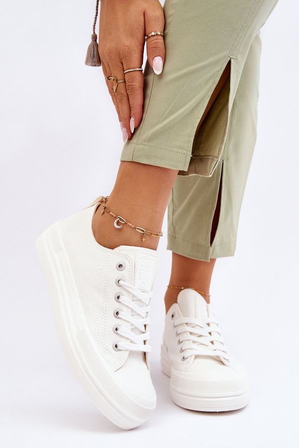 BIG STAR SHOES Дамски обувки BIG STAR SHOES Ecru