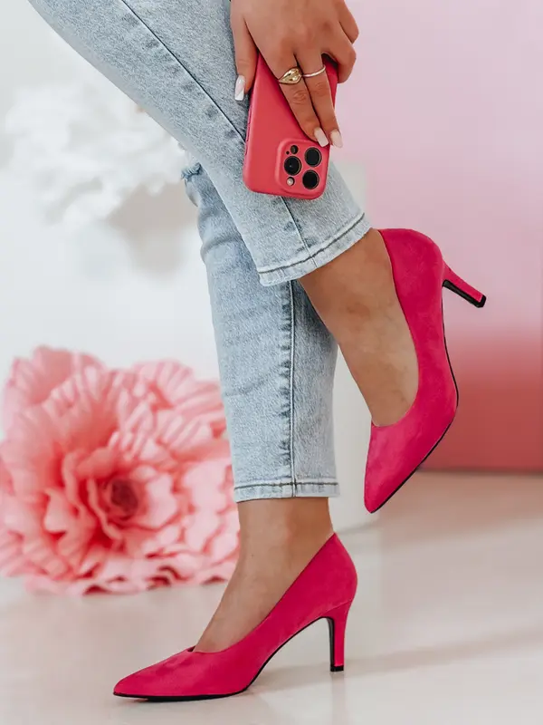 DStreet Дамски обувки FEMBELLIA цвят фуксия