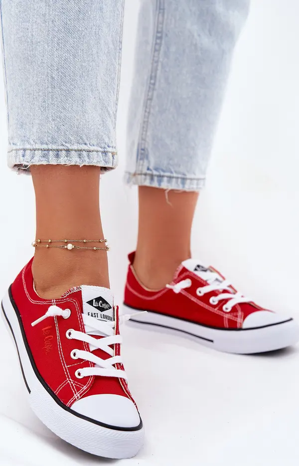 Lee Cooper Дамски Обувки От Материал Lee Cooper