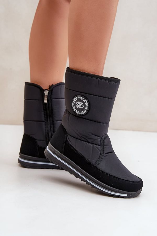 Progress Дамски обувки за сняг с цип Progress