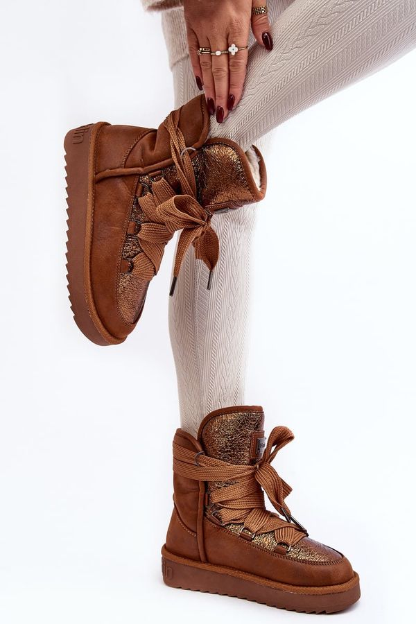 D.Franklin Дамски обувки за сняг с връзки D.Franklin