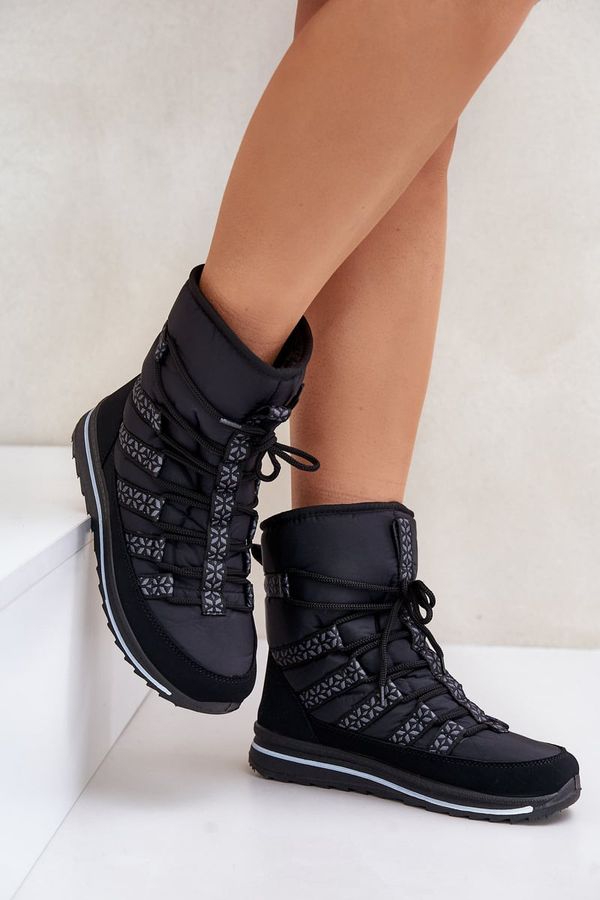 Progress Дамски обувки за сняг с връзки Progress