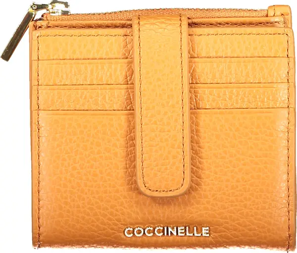 COCCINELLE Дамски оранжев портфейл Coccinelle