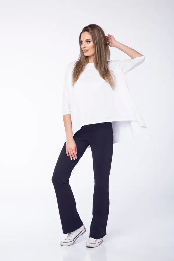 Look Made With Love Дамски панталон 320 Grace Navy Blue