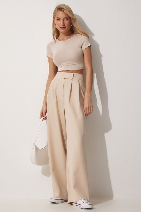 Happiness İstanbul Дамски панталон Happiness İstanbul