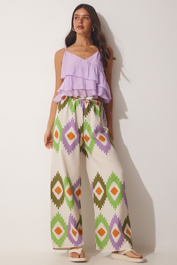 Happiness İstanbul Дамски панталон Happiness İstanbul