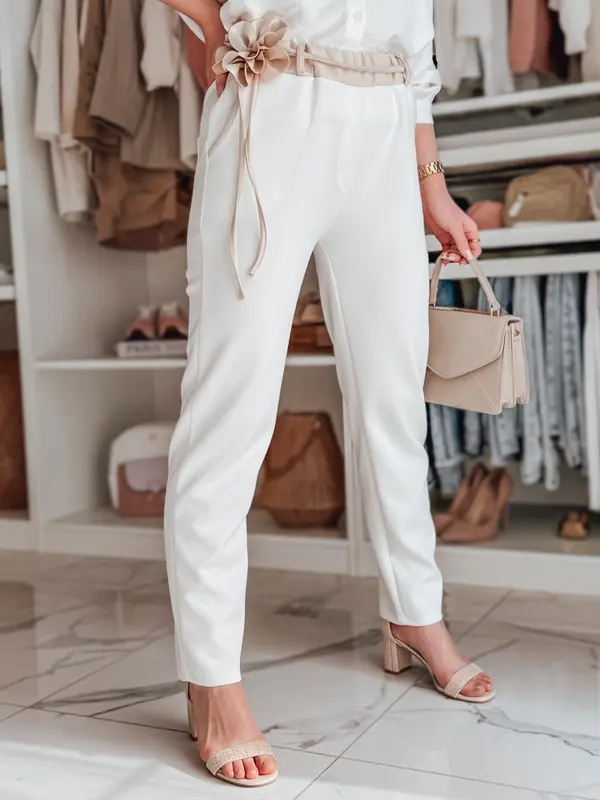 DStreet Дамски панталон LEGISSA екрю