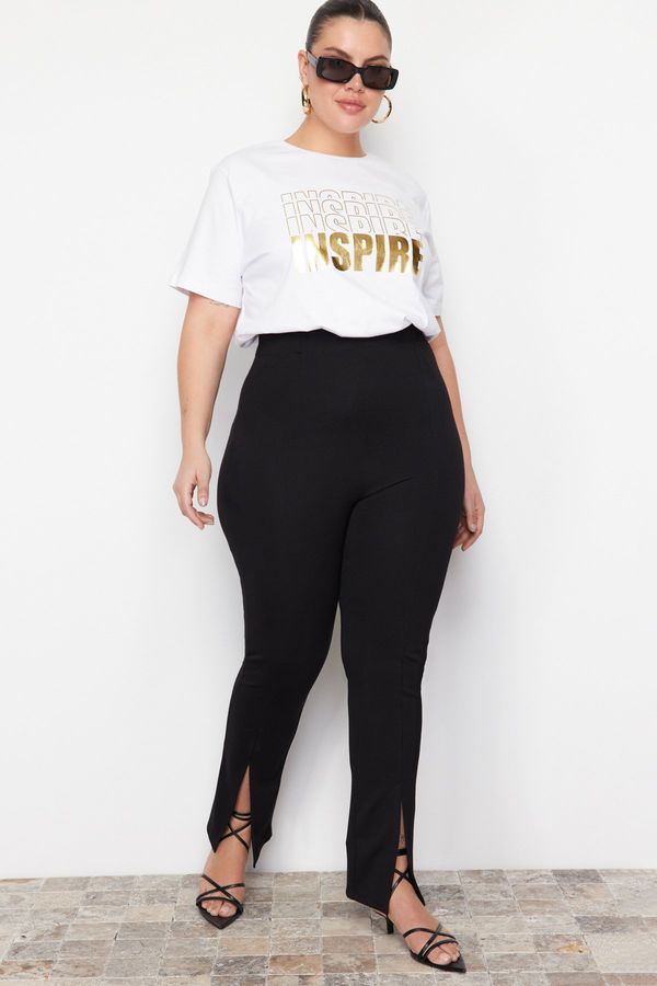 Trendyol Дамски панталон Trendyol Curve