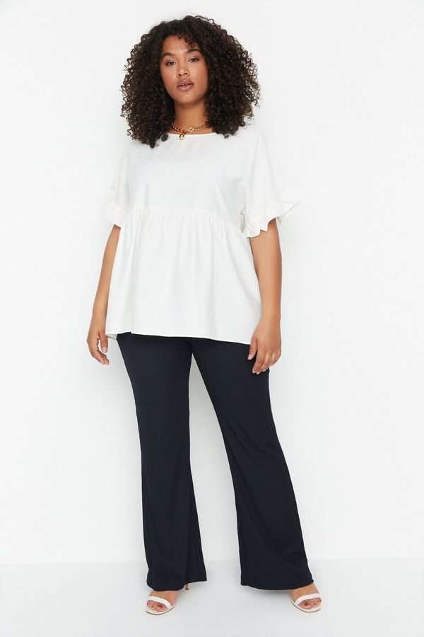 Trendyol Дамски панталон Trendyol Curve