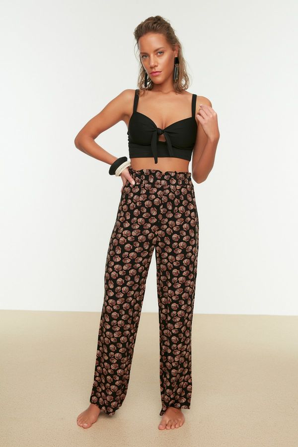 Trendyol Дамски панталон Trendyol Ecru