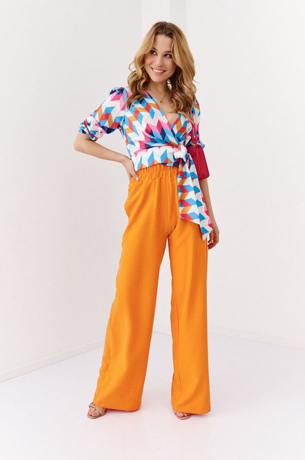 FASARDI Дамски панталон. FASARDI Wide