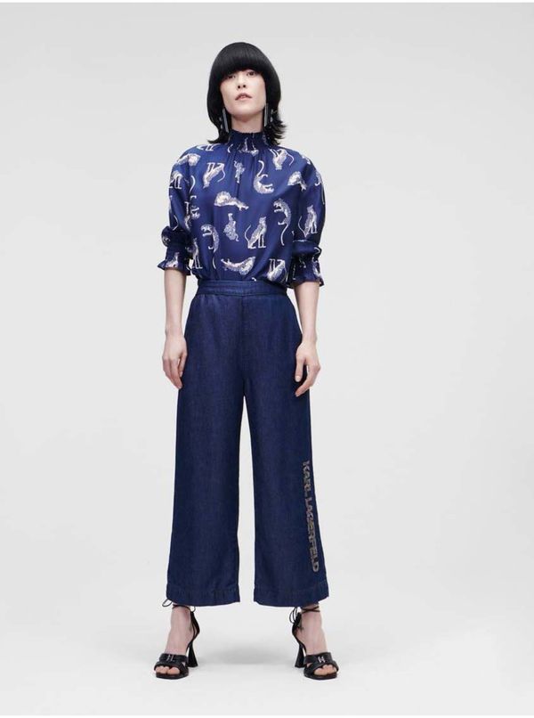 Karl Lagerfeld Дамски панталон. Karl Lagerfeld Wide