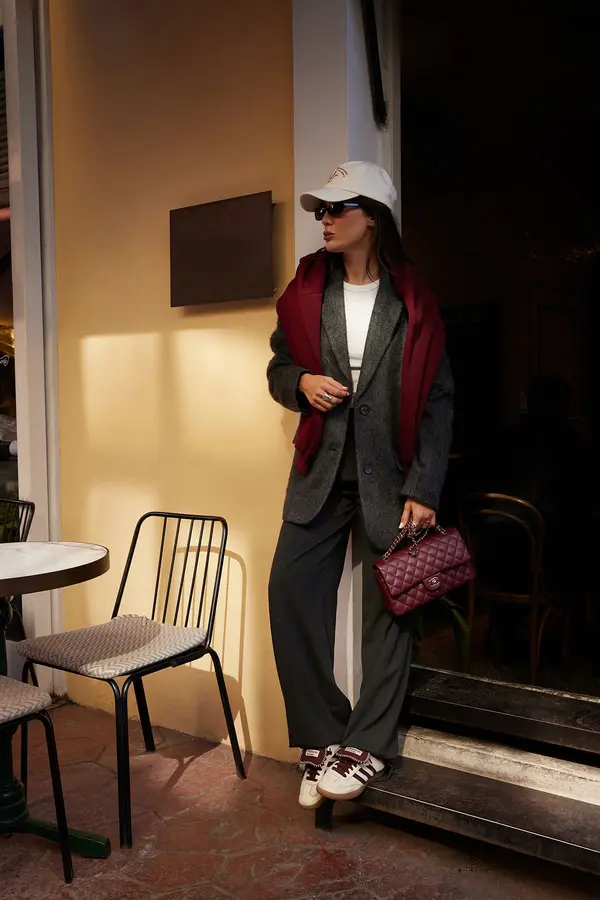 Trendyol Дамски панталон. Trendyol TPRAW23PL00016/Brown