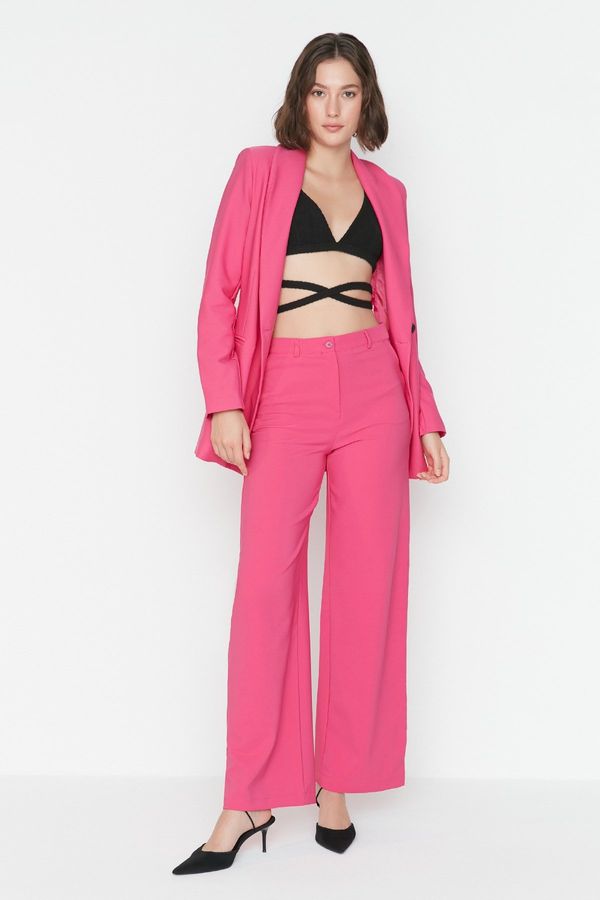 Trendyol Дамски панталон. Trendyol TWOAW23PL00151/Orange