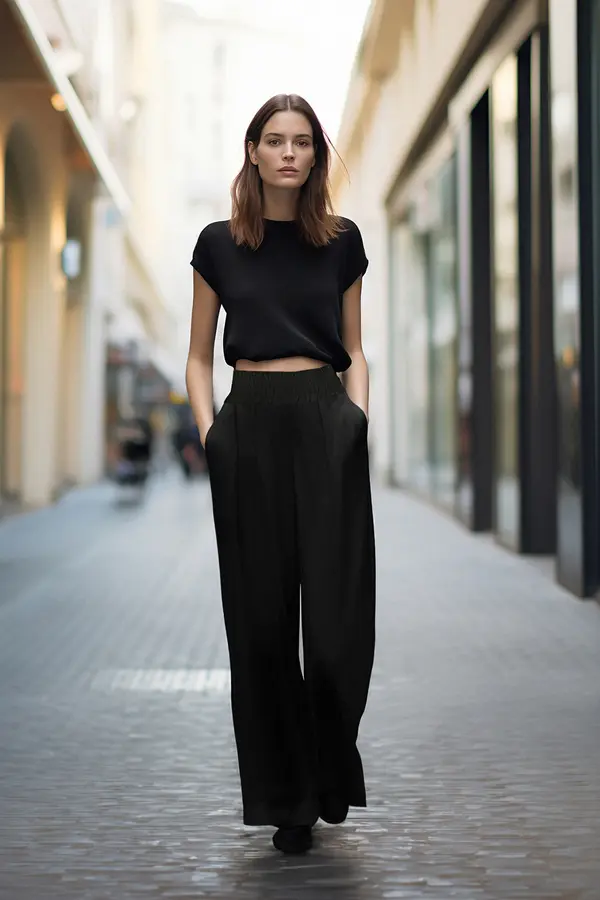 Trendyol Дамски панталон. Trendyol Wide