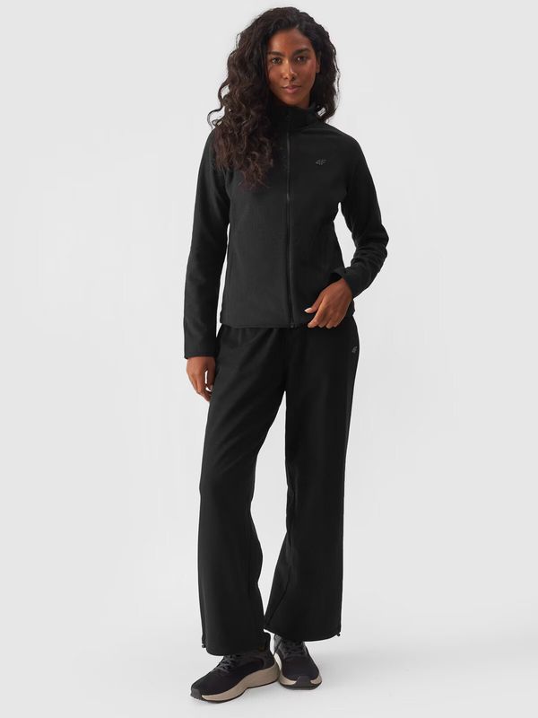 4F Дамски полар с яка 4F Черен 4FWMM00TFL