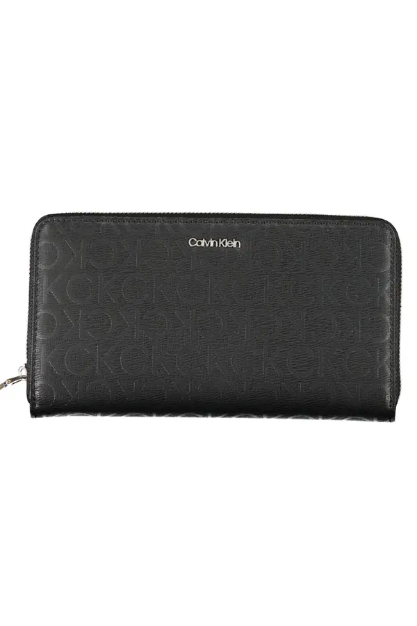 Calvin Klein Дамски портфейл Calvin Klein черен