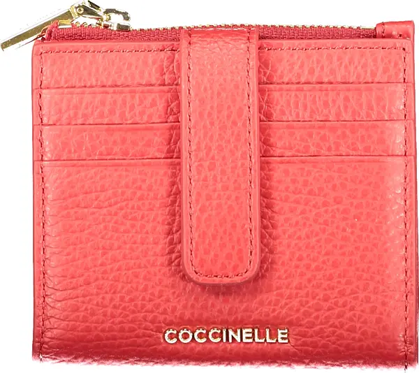 COCCINELLE Дамски портфейл Coccinelle червен