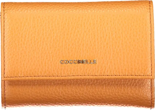 COCCINELLE Дамски портфейл Coccinelle оранжев
