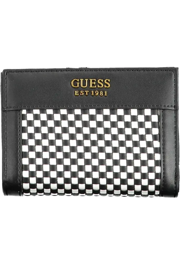 GUESS JEANS Дамски портфейл GUESS черен
