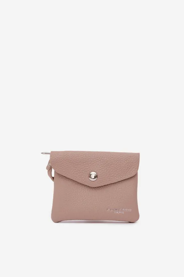 FLORA & CO Дамски портфейл от еко кожа Flora&amp;Co, бежов