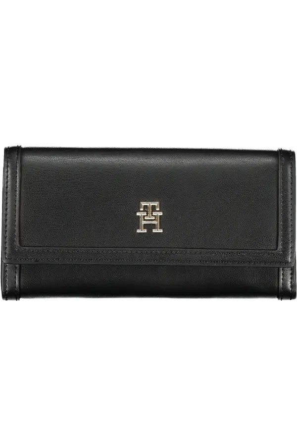 Tommy Hilfiger Дамски портфейл Tommy Hilfiger, черен