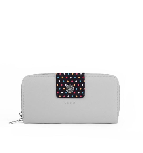 VUCH Дамски портфейл VUCH Black Dots Collection
