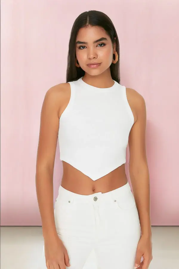 Trendyol Дамски потник Trendyol Corduroy