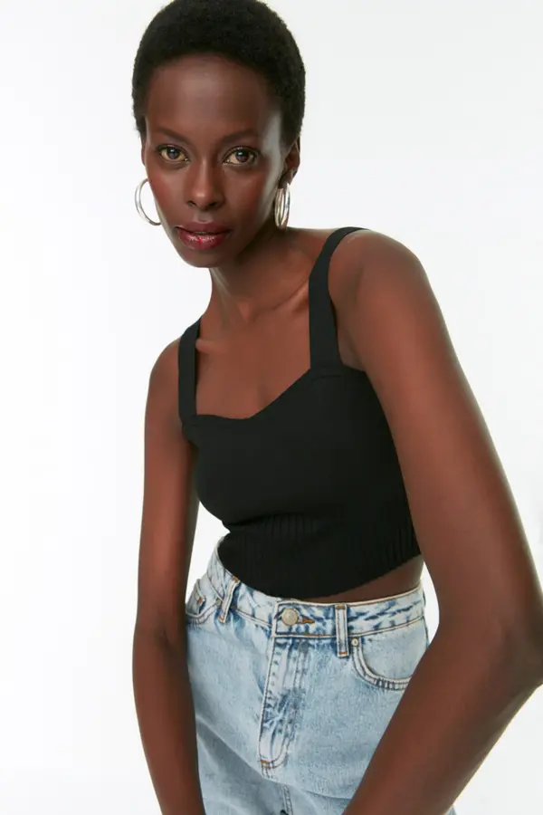 Trendyol Дамски потник Trendyol Crop