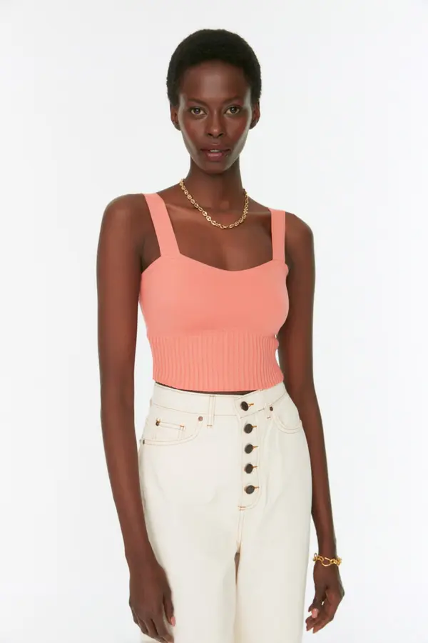 Trendyol Дамски потник Trendyol Crop