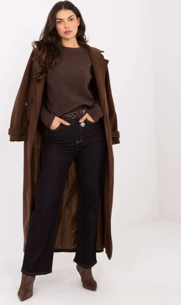 Factory Price Дамски прави дънки в тъмносиньо