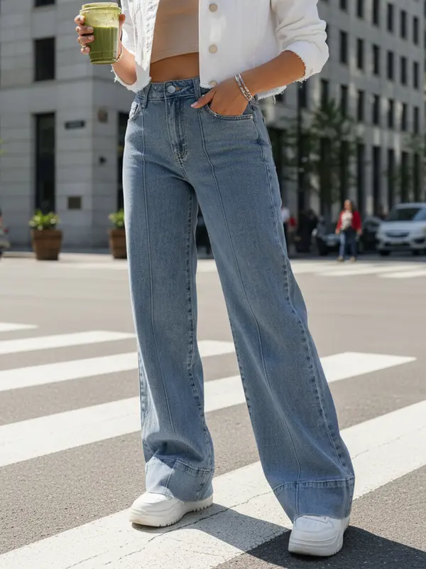 DStreet Дамски прави дънки