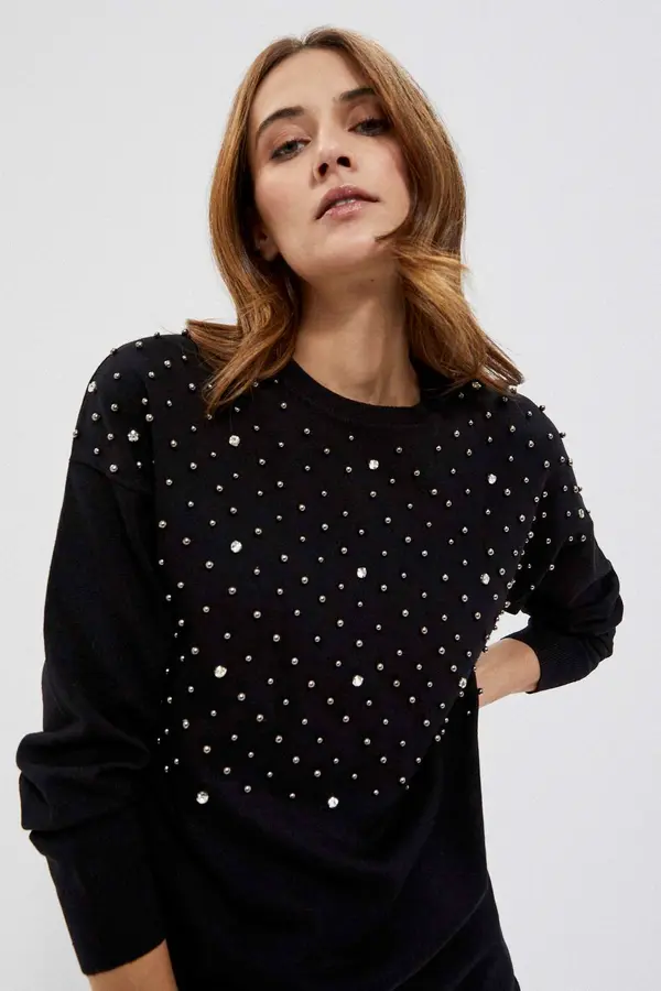 Marisse Дамски пуловер Moodo Polka Dot
